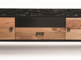 740- Black Tv Sehpas CEVZ